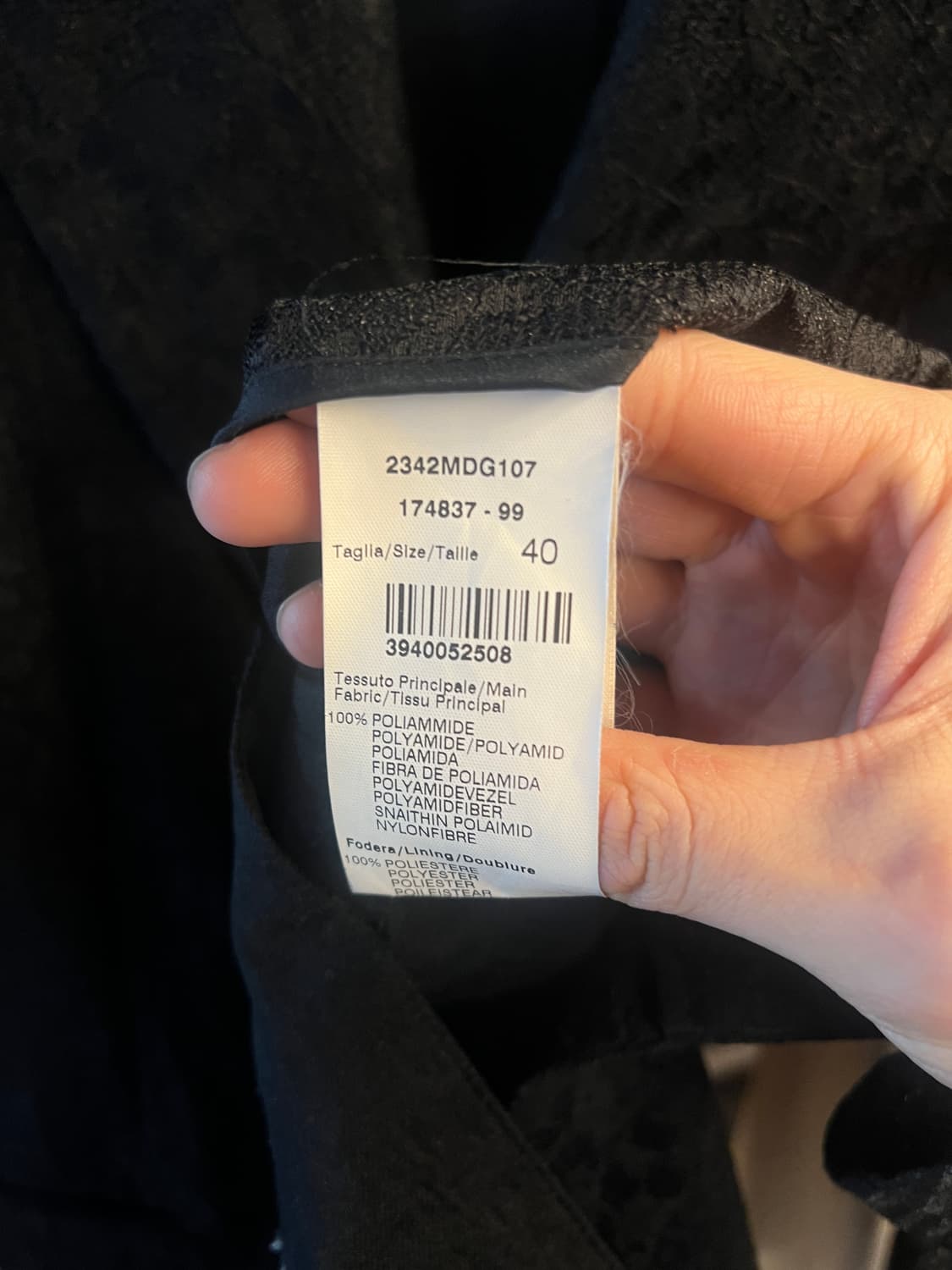 17aw MSGM 레이스 테일러드 자켓 상품이미지10