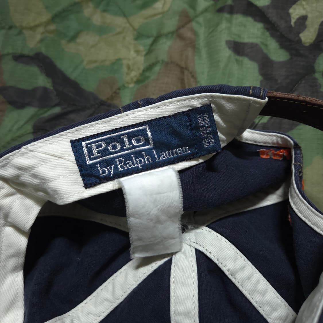 00s Vintage Polo Ralph Lauren P.R.L. Cap 상품이미지5
