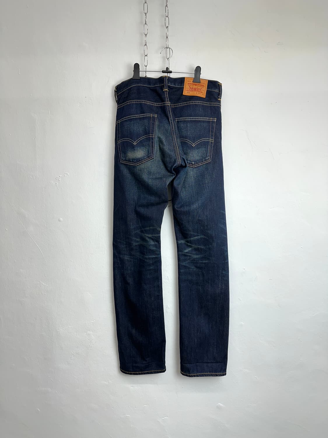 Levi’s 551 Premium Dark Indigo Denim Jea 상품이미지7