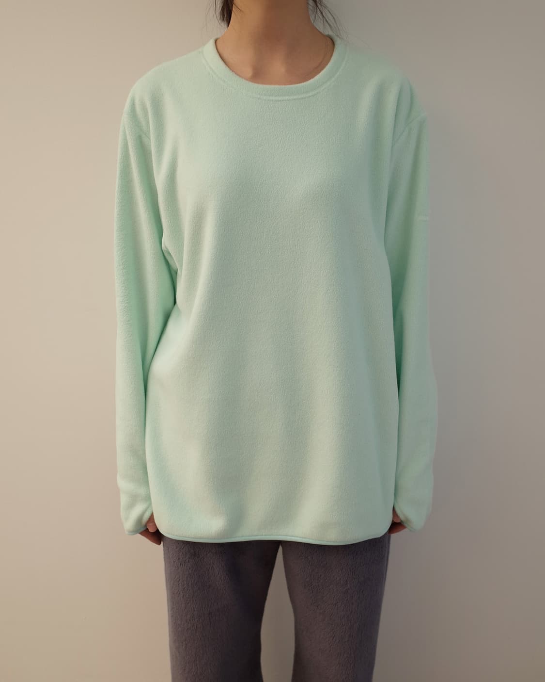 지초이컴포트 25-004 플리스 롱슬리브 허니듀 1 상품이미지2