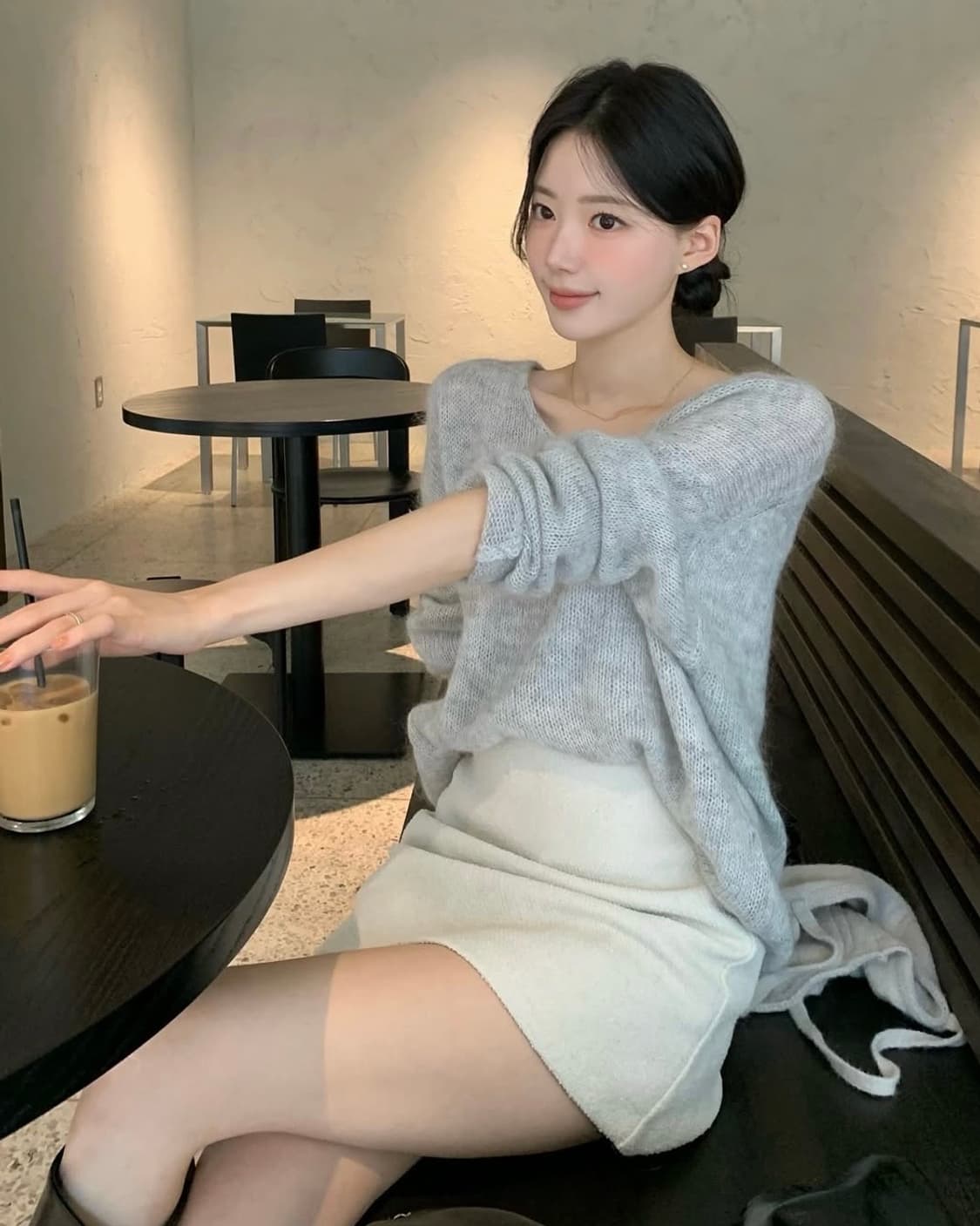 플랜트샵 루즈 모헤어니트 상품이미지1