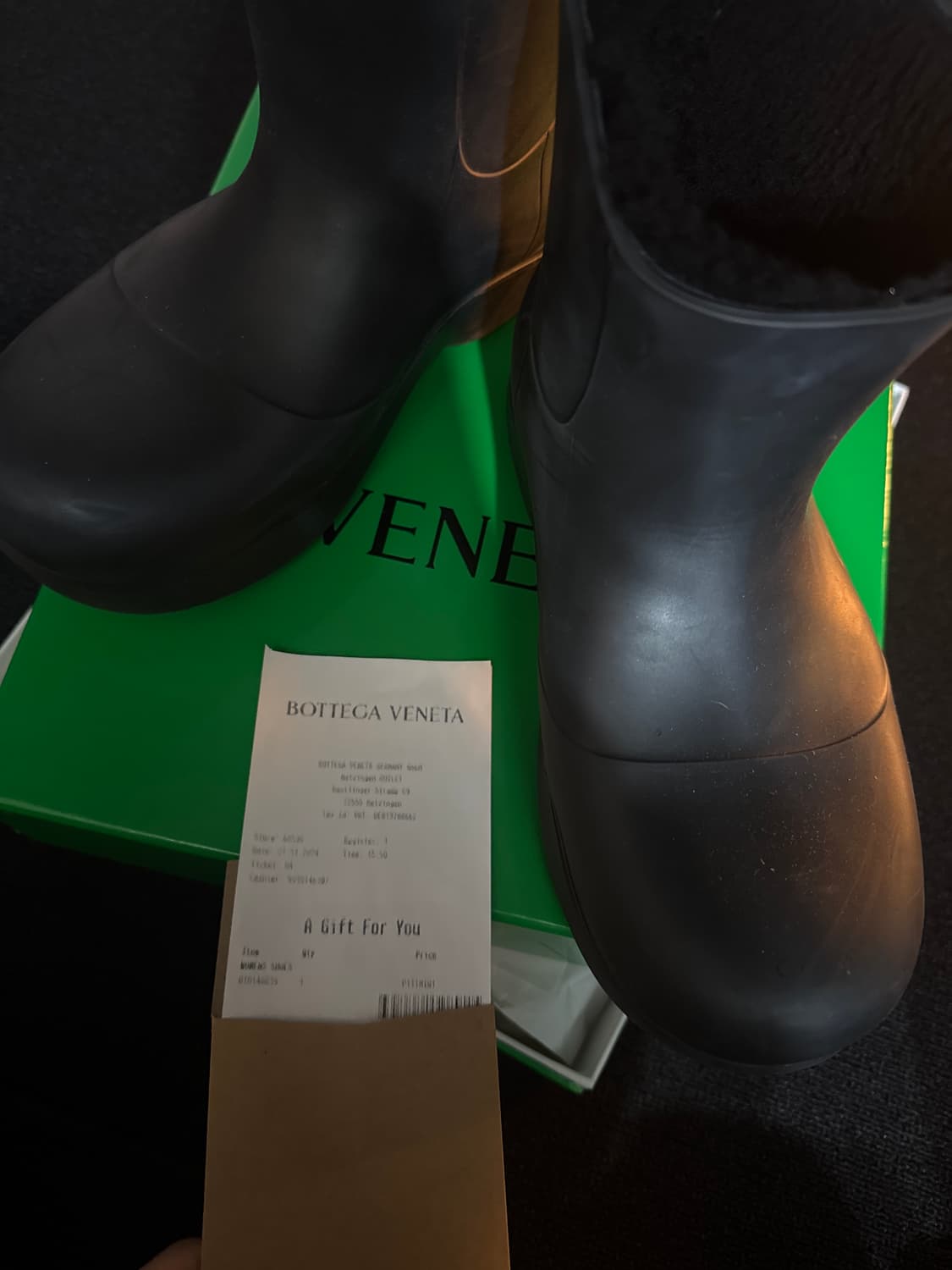 BOTTEGA VENETA SHEARING 퍼들 앵클 부츠 상품이미지3