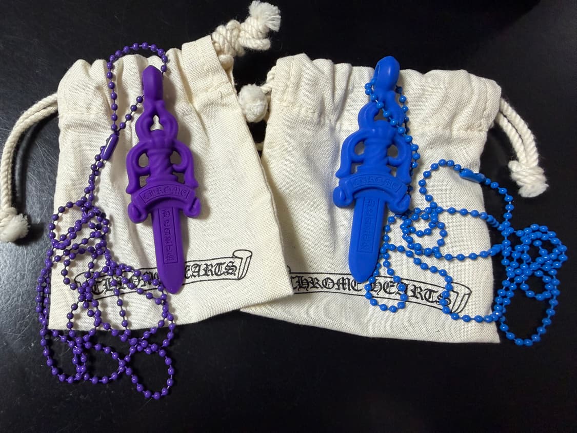 크롬하츠 실리크롬 대거 퍼플/블루 상품이미지1