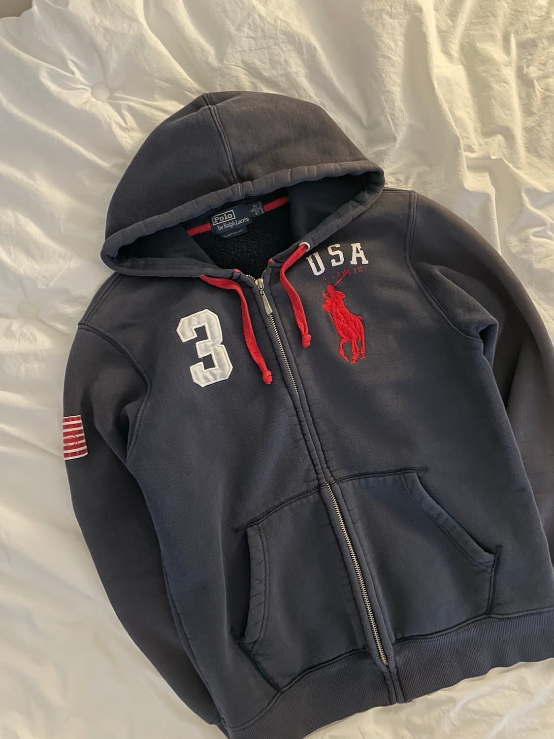 폴로 랄프로렌 성조기 후드집업 #3 상품이미지2
