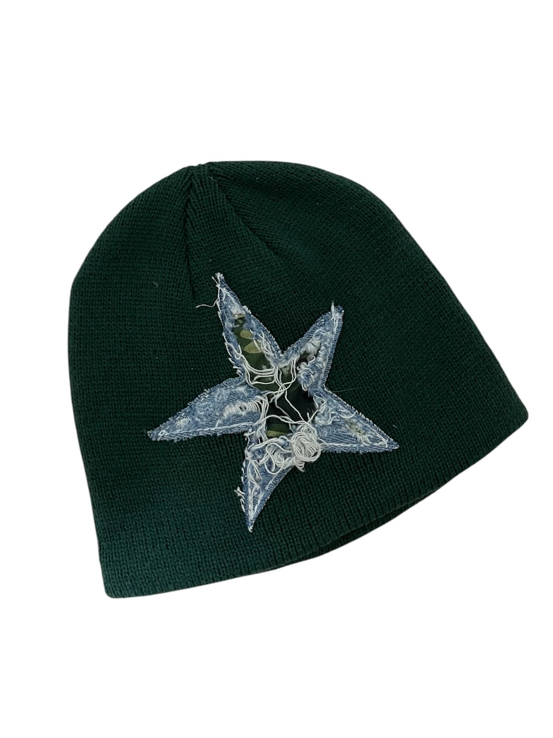 Distressed star beanie 상품이미지1