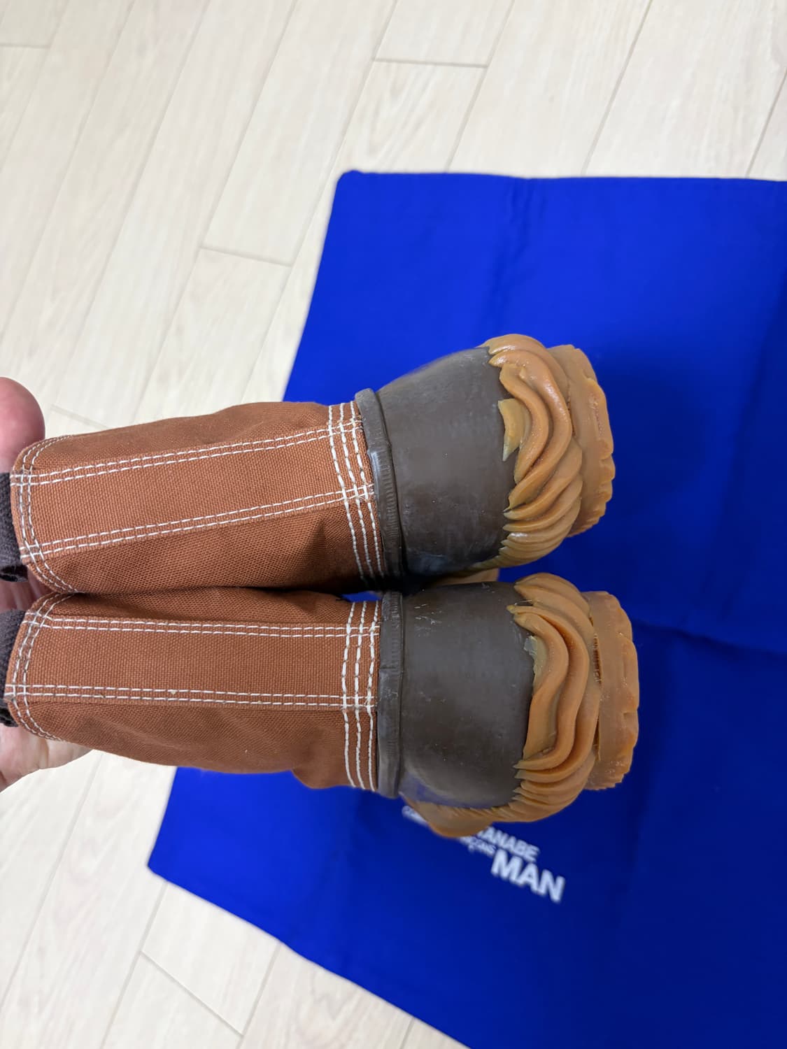 준야와타나베 12ss 러버 덕부츠 상품이미지6