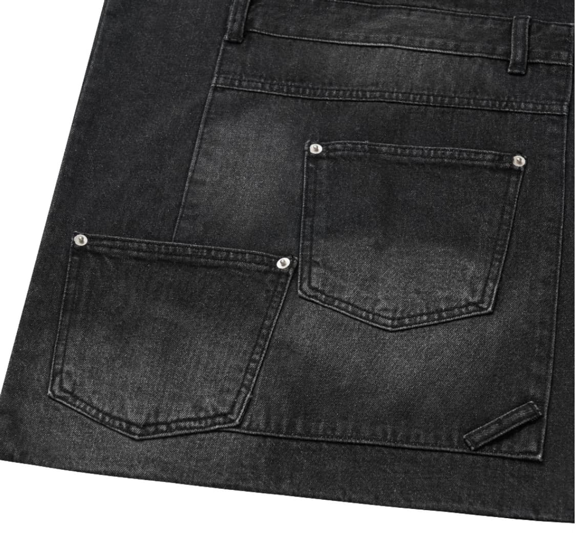 데님 짐색 백팩 상품이미지6