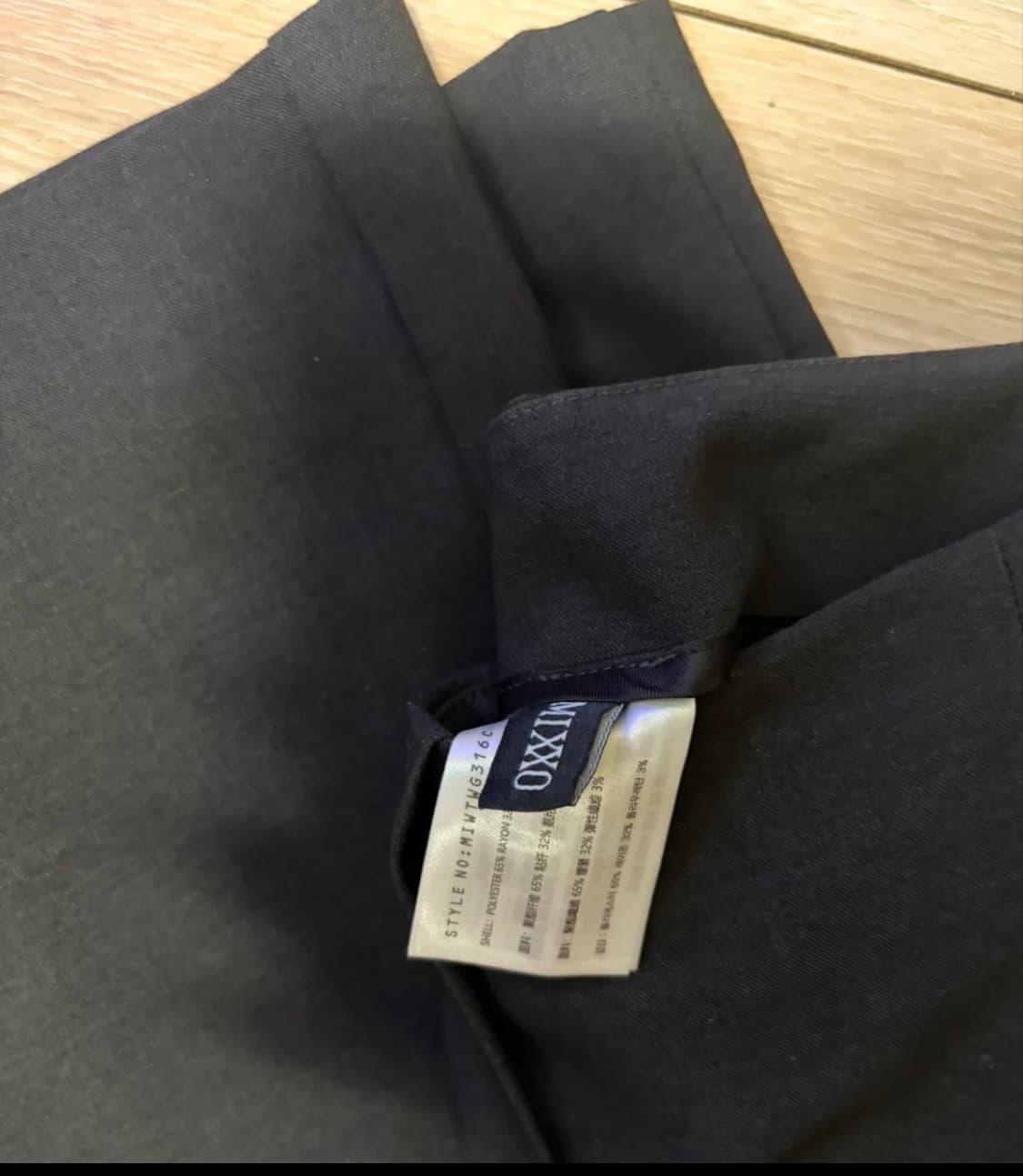 미쏘) 무신사 차콜 부츠컷 슬랙스 팬츠 반택포 상품이미지7