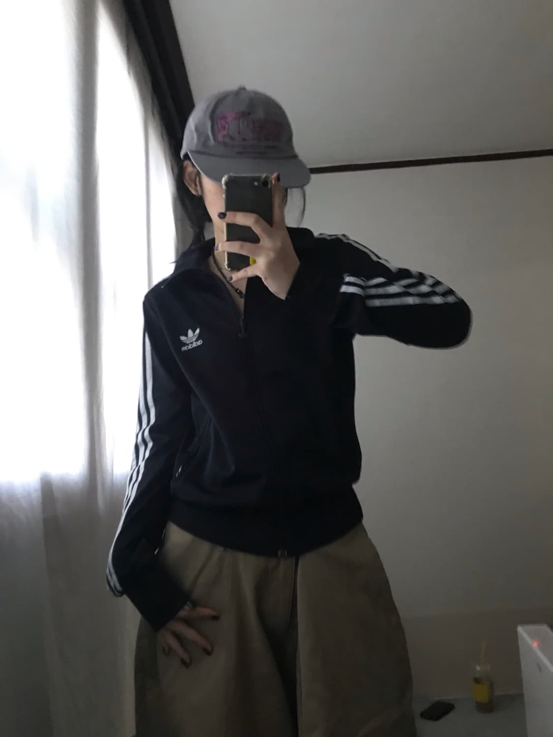 아디다스 블랙 실버 딱붙핏 져지 상품이미지6