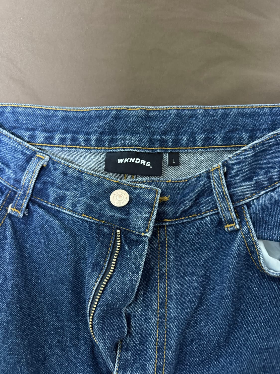 위캔더스 캘로그 데님 바지 KELLOGGS H.O.F DENIM PANT 상품이미지3