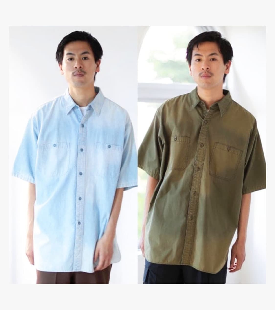 BEAMS - FADE MILITARY SHIRT 상품이미지2