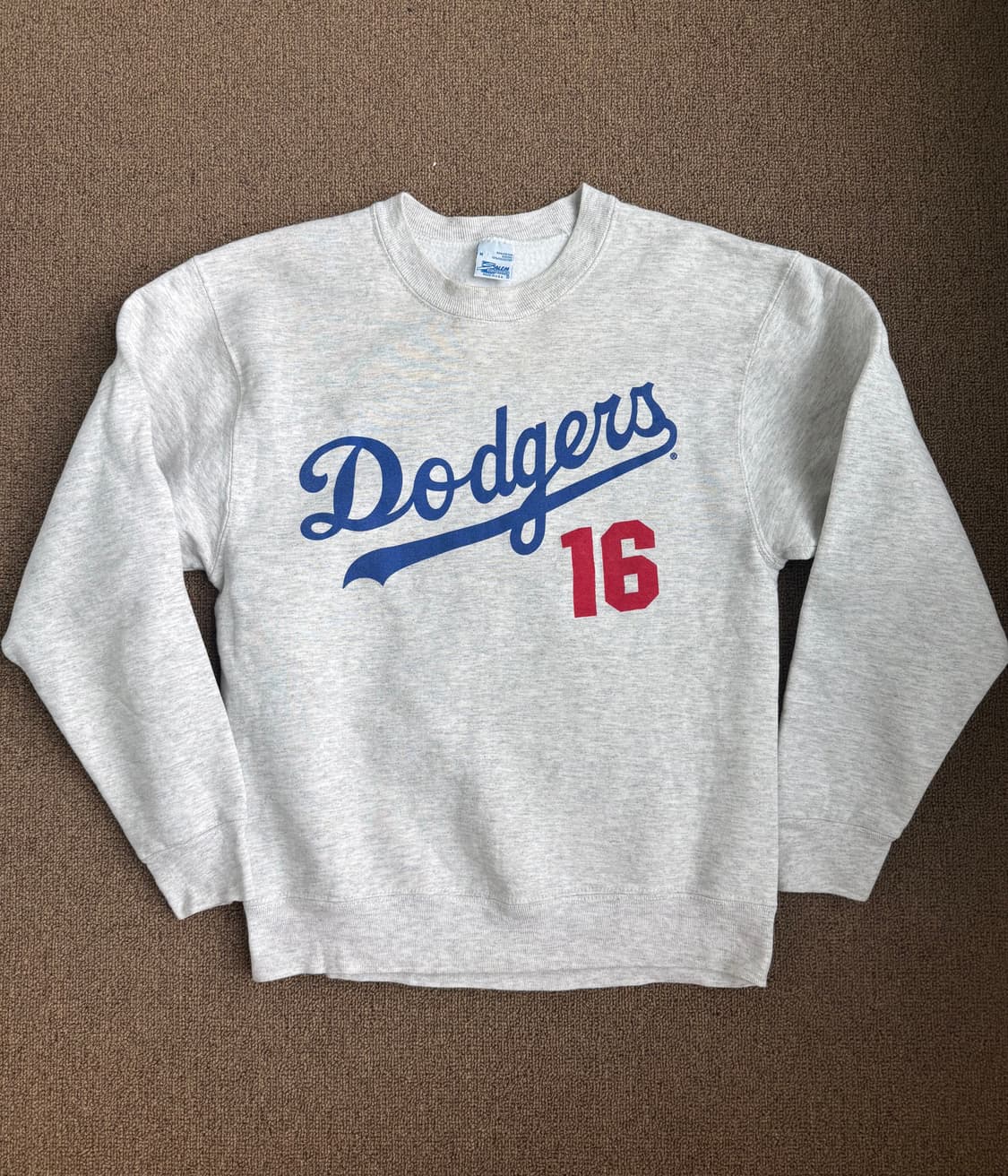 90s Made in usa Salem 노모 히데오 16 스웻셔츠 맨투맨 상품이미지2