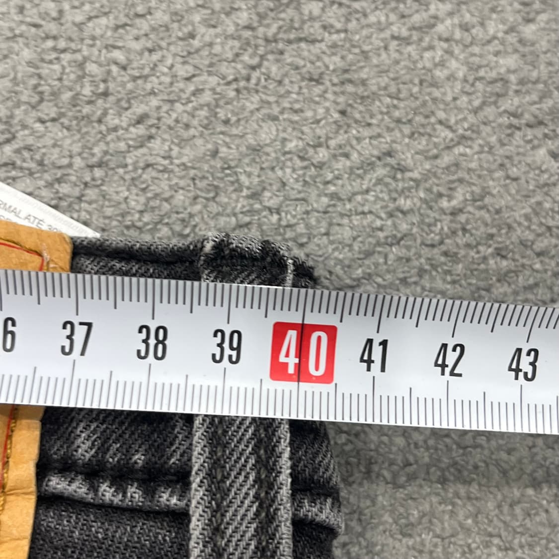 32 리바이스 502 흑청 데님 팬츠 상품이미지10