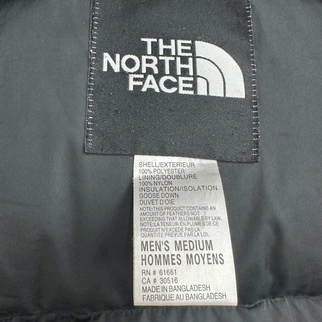 95 노스페이스 눕시 북미 구스다운 패딩 상품이미지4