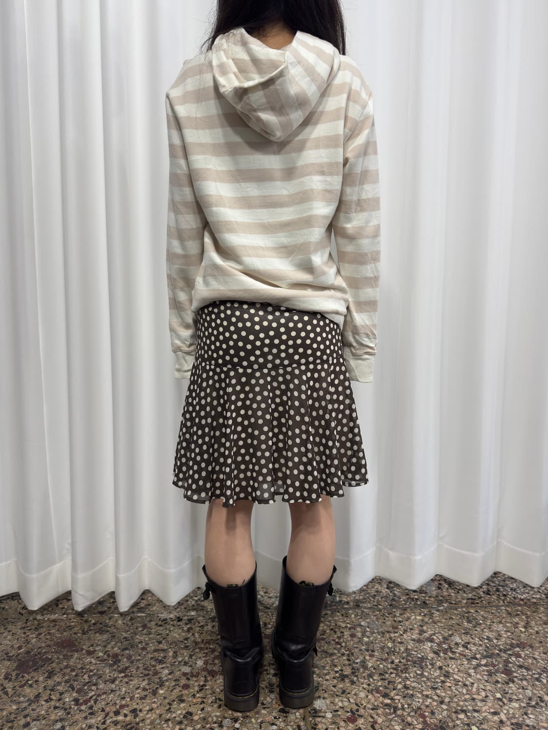dot midi skirt 상품이미지5
