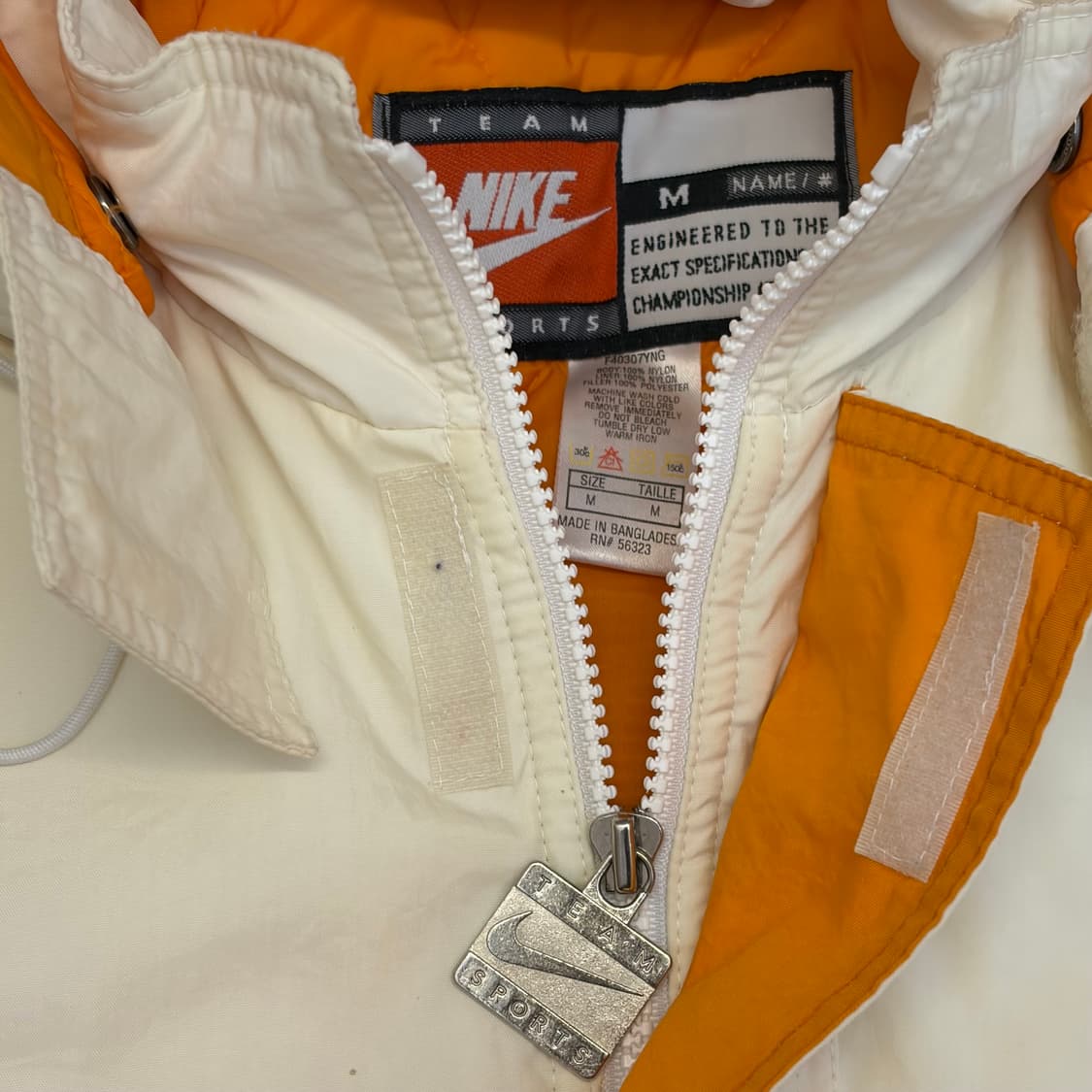 레어 90s USA 빈티지 나이키 테네시 패딩 자켓 상품이미지8