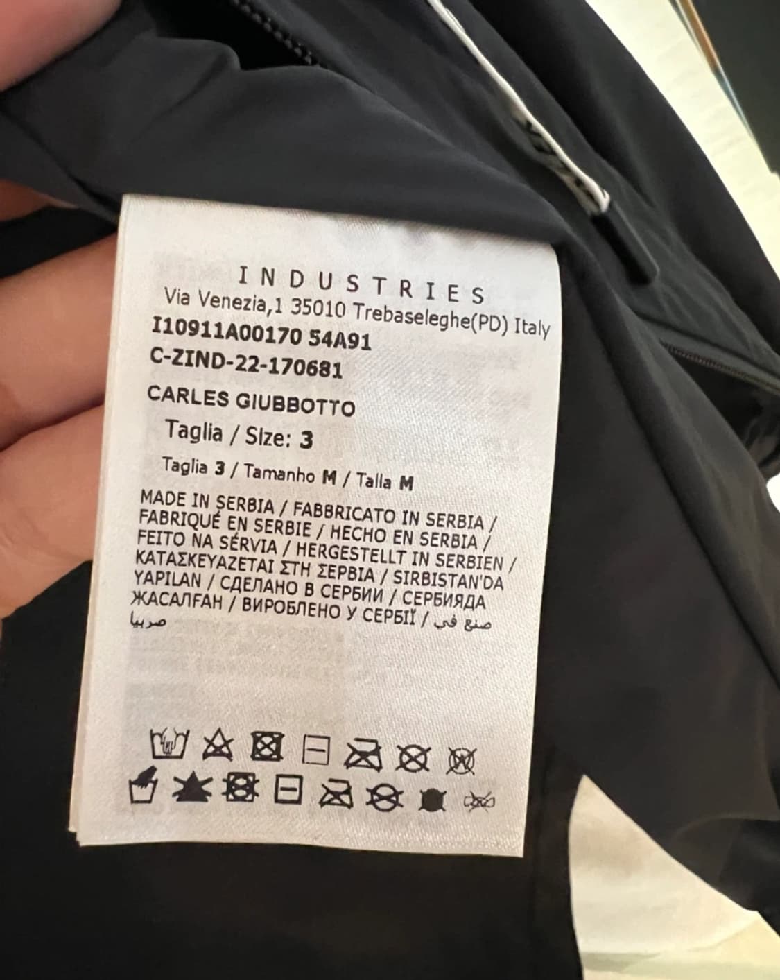 몽클레르 카를레스 바람막이 블랙 3사이즈 상품이미지7