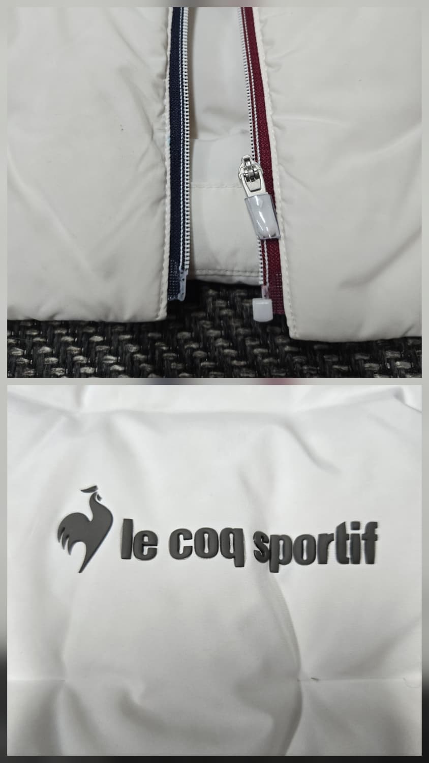 르꼬끄 24ss 스포르티브 아이보리 구스다운 베스트 상품이미지4