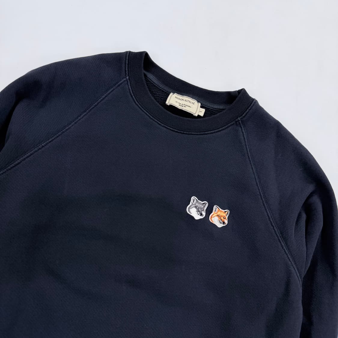 메종키츠네 더블 폭스헤드 맨투맨 상품이미지3