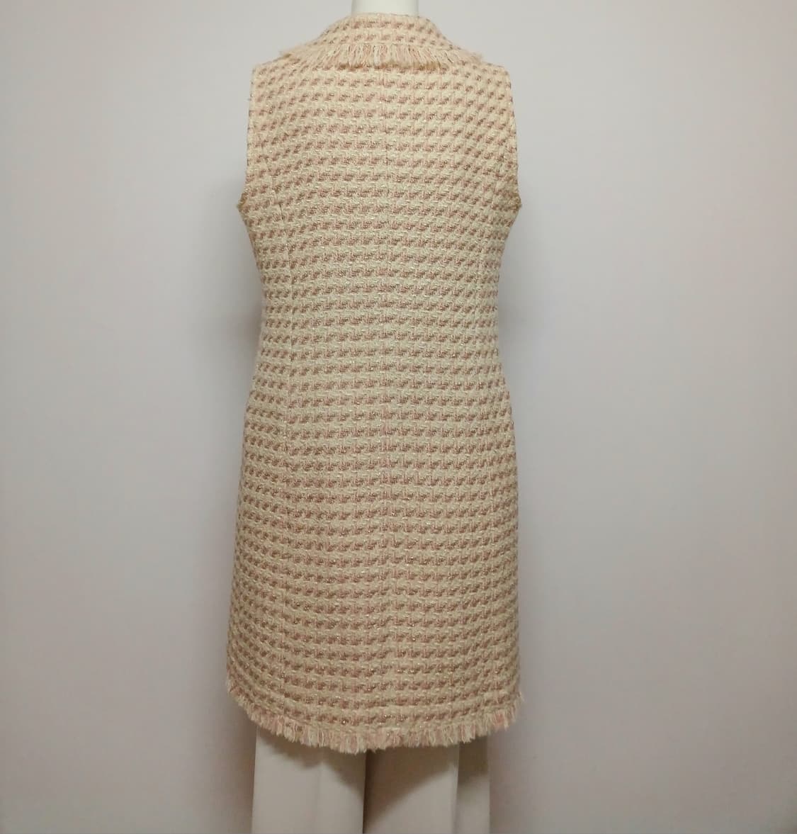 [정품]막스마라 MaxMara 트위드 롱 베스트 상품이미지5