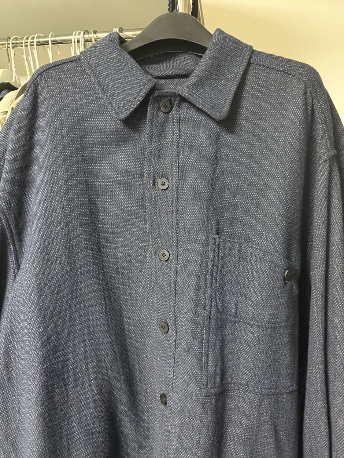 도큐먼트 데님셔츠XL 상품이미지3