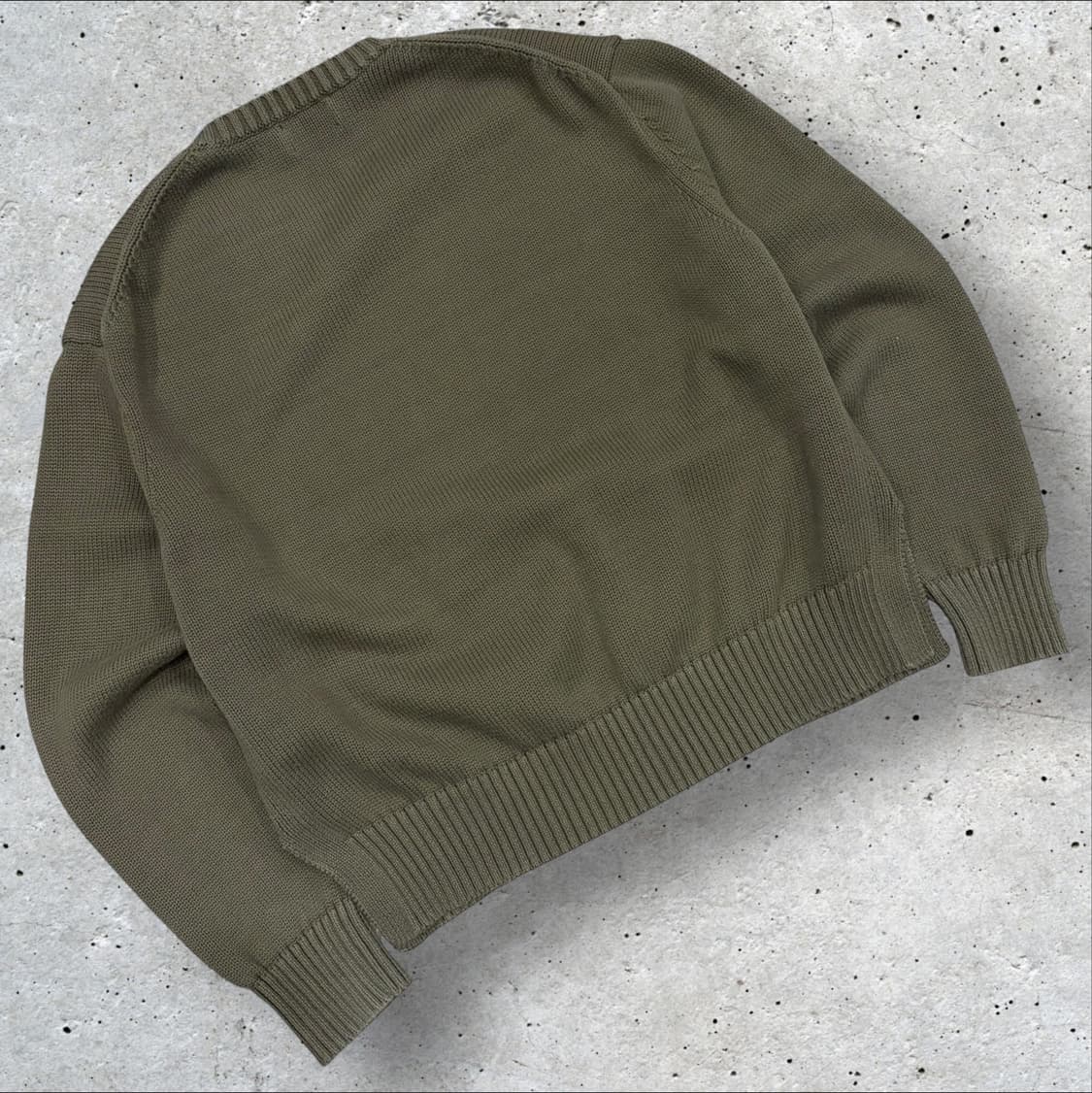 [L] 폴로 랄프로렌 신형 큐알 니트 스웨터 카키 C540 상품이미지2