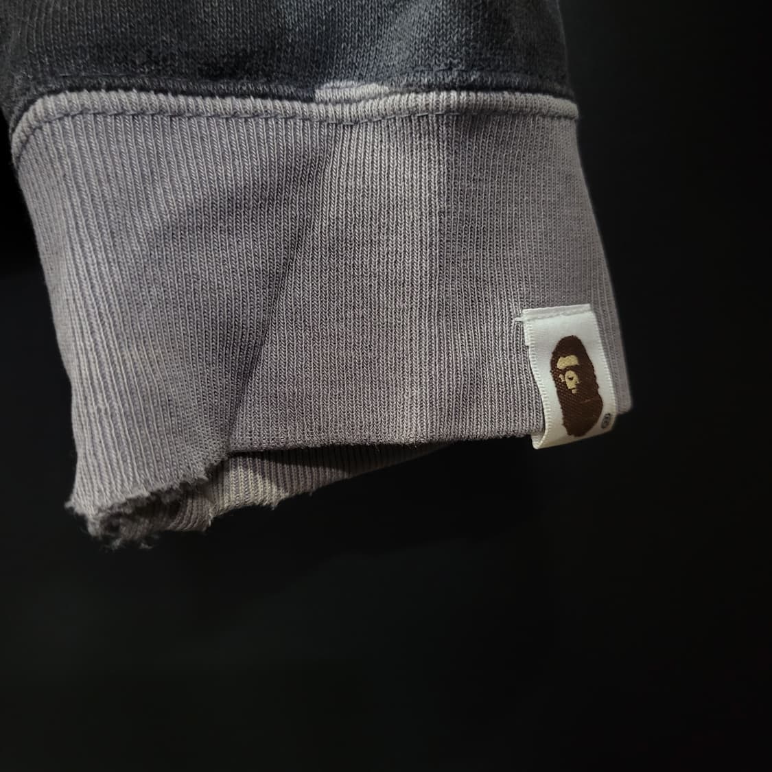 베이프 빈티지 블랙 흑계 시티 카모 샤크 후드 A Bathing Ape 상품이미지9