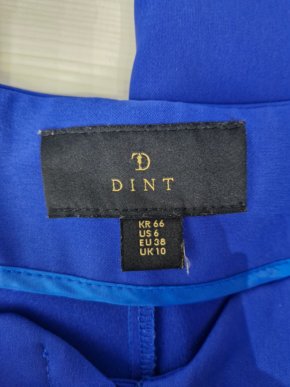 DINT 딘트 하이웨스트 핀턱 슬림 슬랙스(66) 상품이미지7