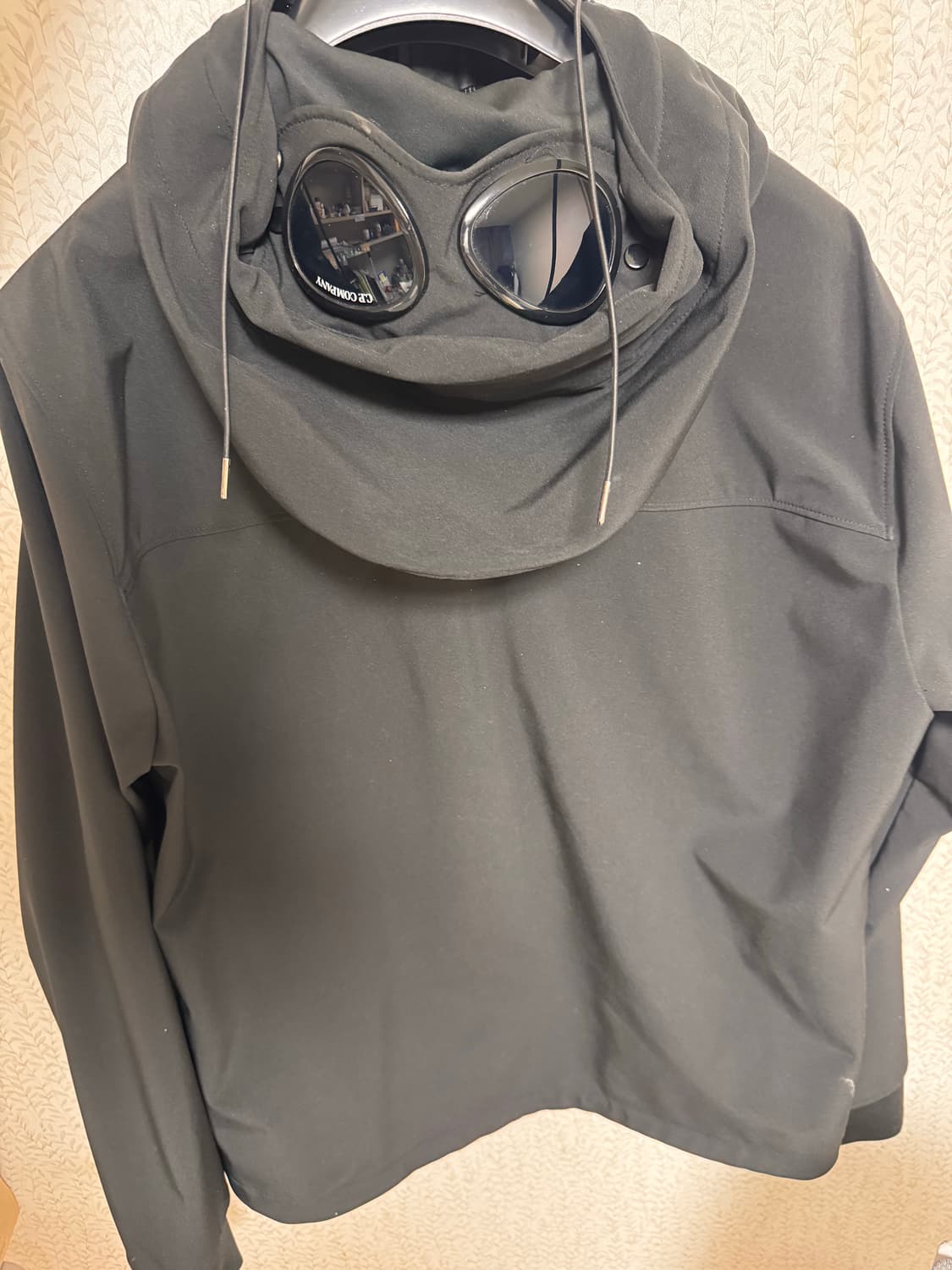 CP. 컴퍼니 쉘-R 고글 자켓 블랙(바람막이) 상품이미지3