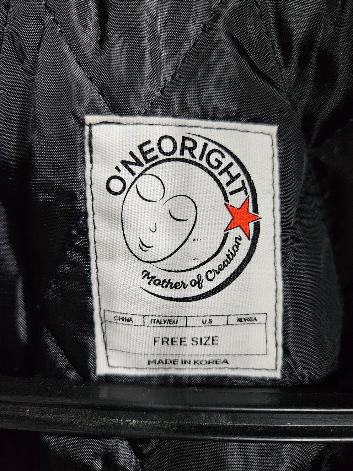 오네오라잇 투톤컬러 남성 FREE 자켓  상품이미지3