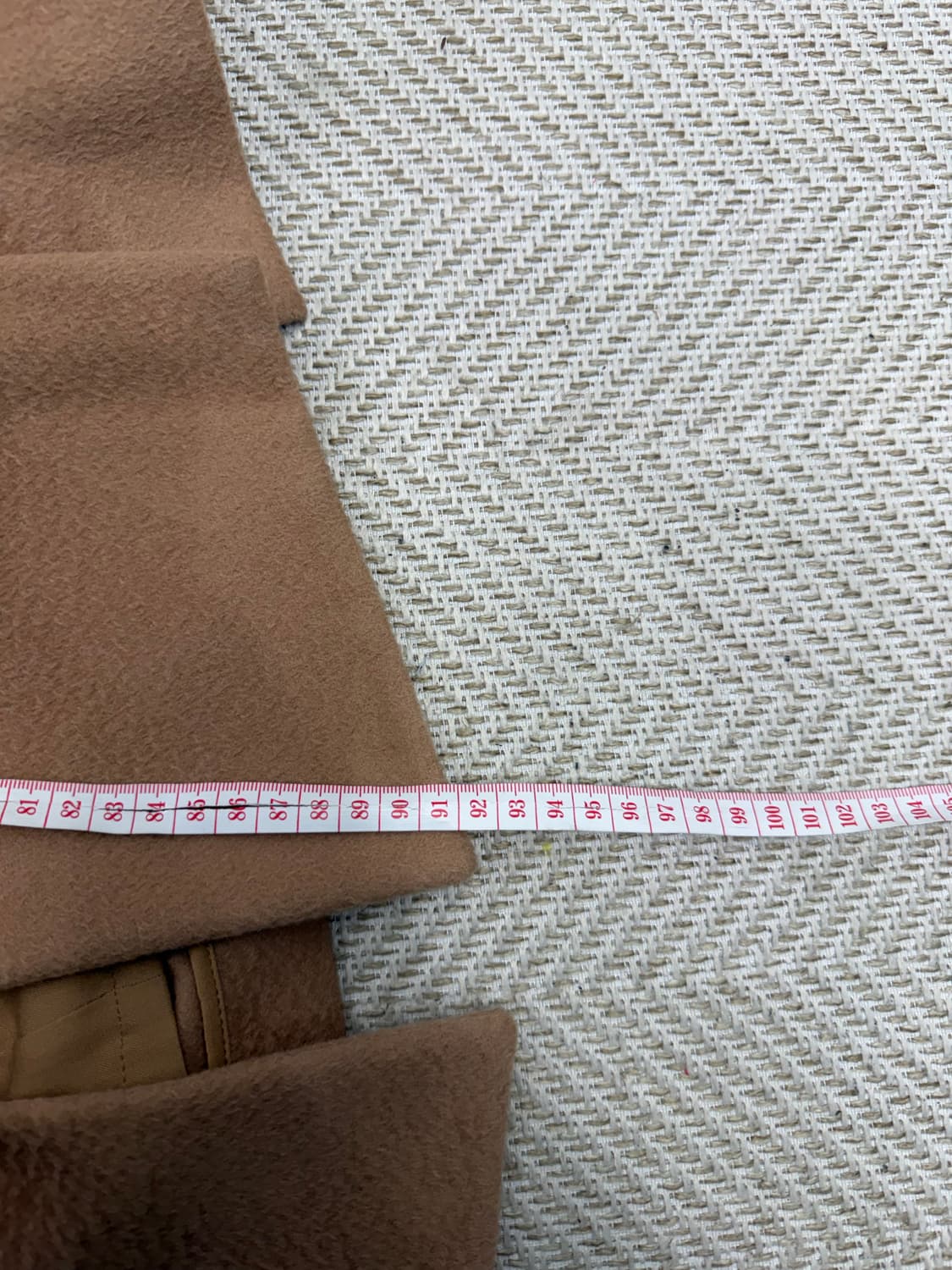 정품) TIME 타임 한섬 캐시미어100 블렌드 코트 82 상품이미지9