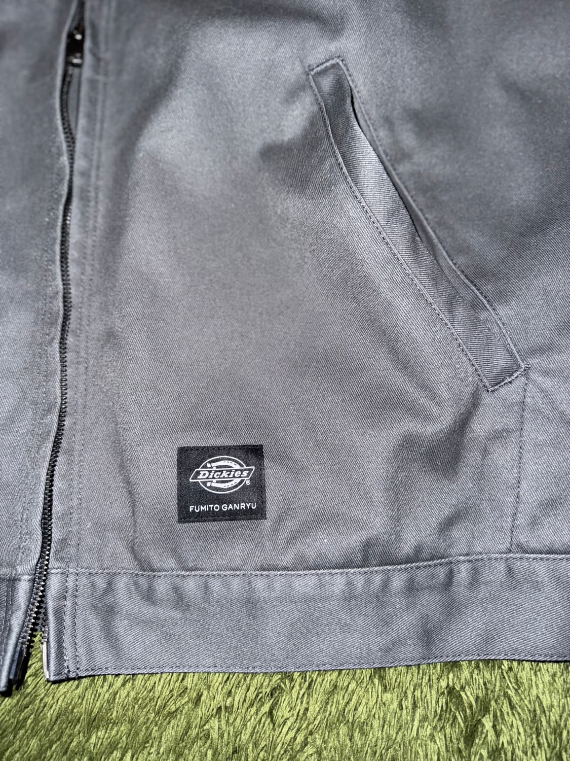 [2] 후미토 간류 디키즈 아이젠하워 투웨이 워크 자켓 그레이 상품이미지4