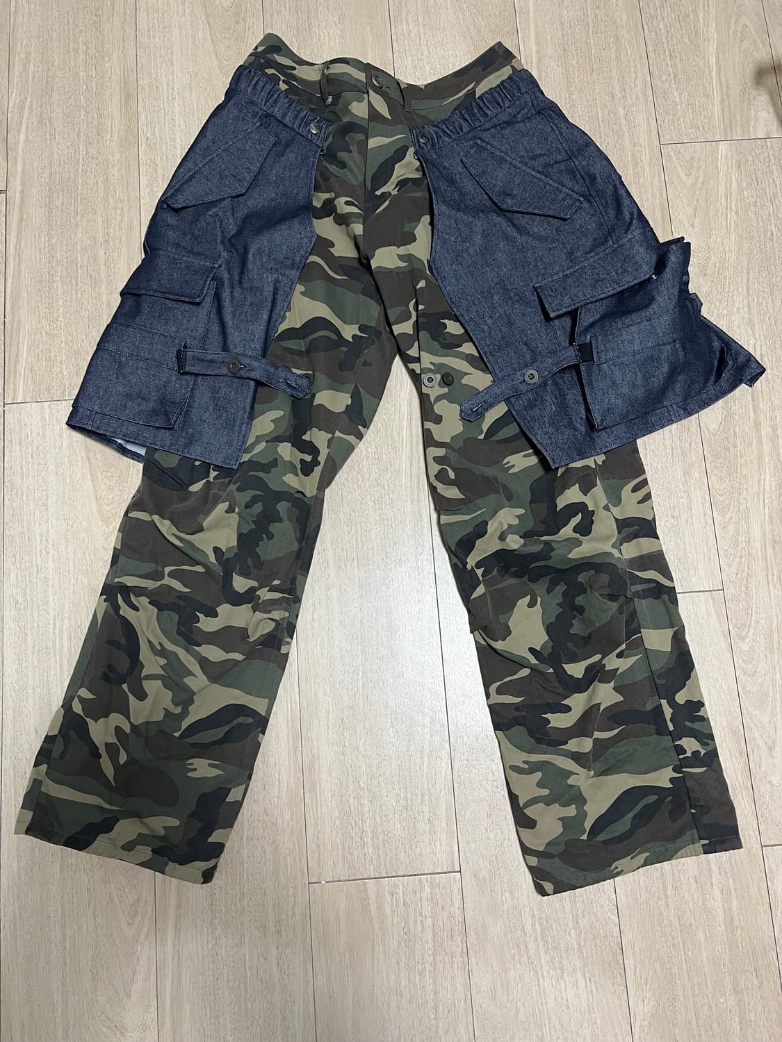 엔더슨벨 카모 팬츠 50사이즈 상품이미지1