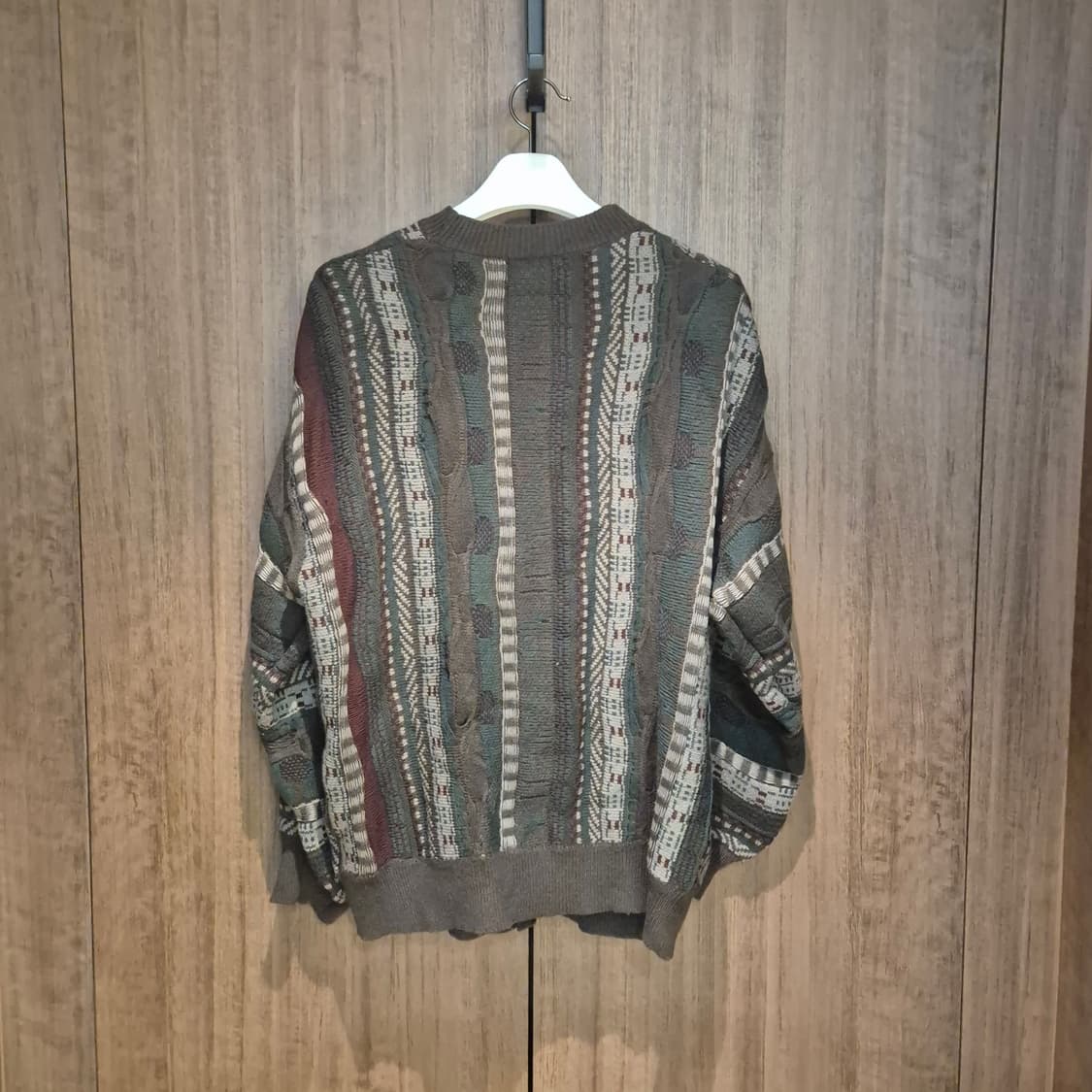 (새상품)FREAKS STORE  쿠지 니트 가디건 상품이미지2