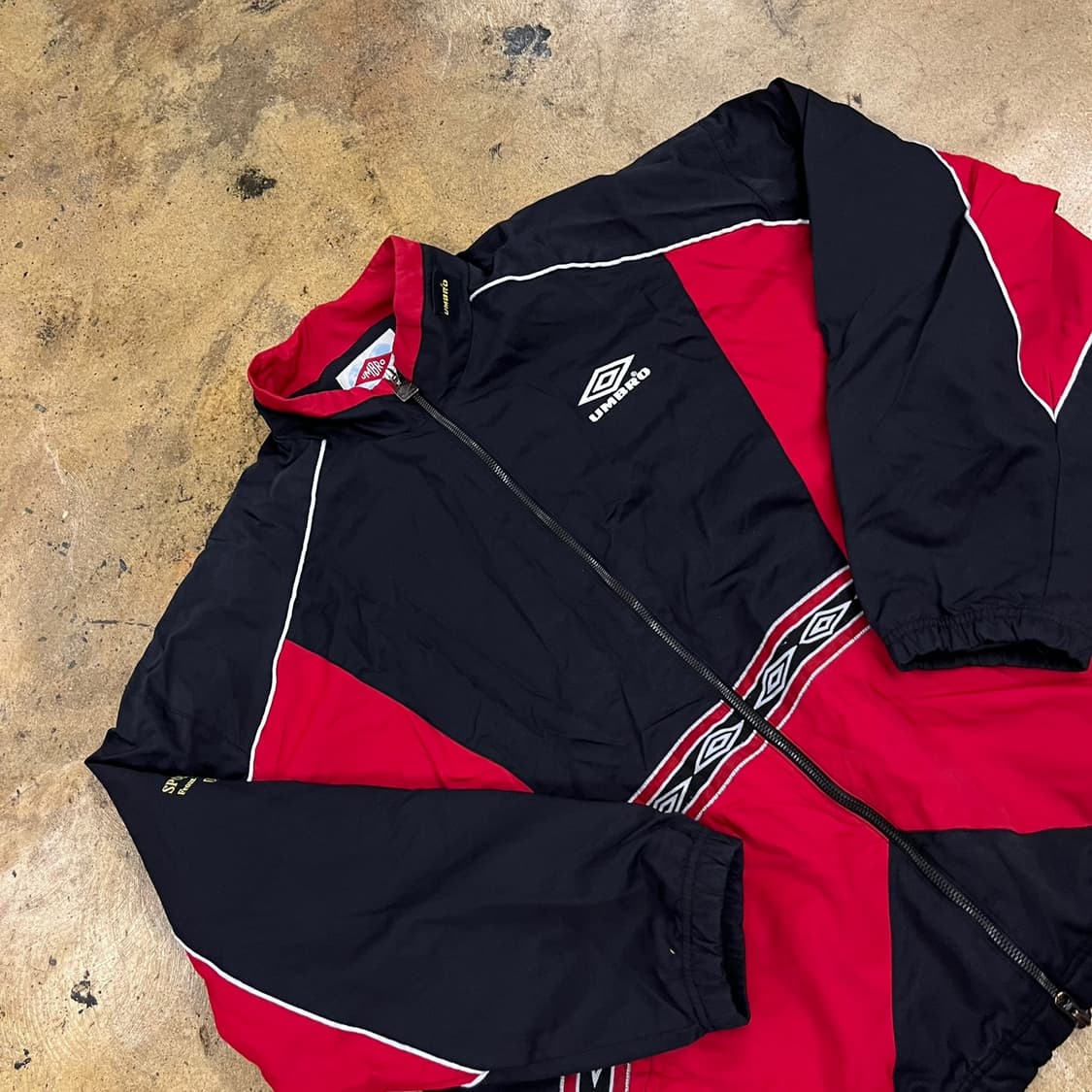 [정품/115] 엄브로 헤리티지 스타일 바람막이 자켓 b15 상품이미지1