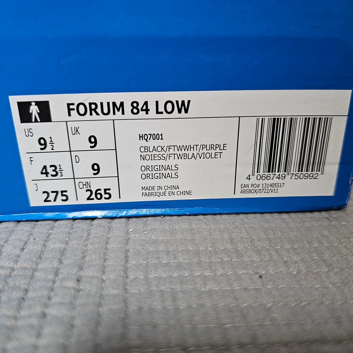 아디다스 포룸 84Low(새제품/275) 상품이미지7