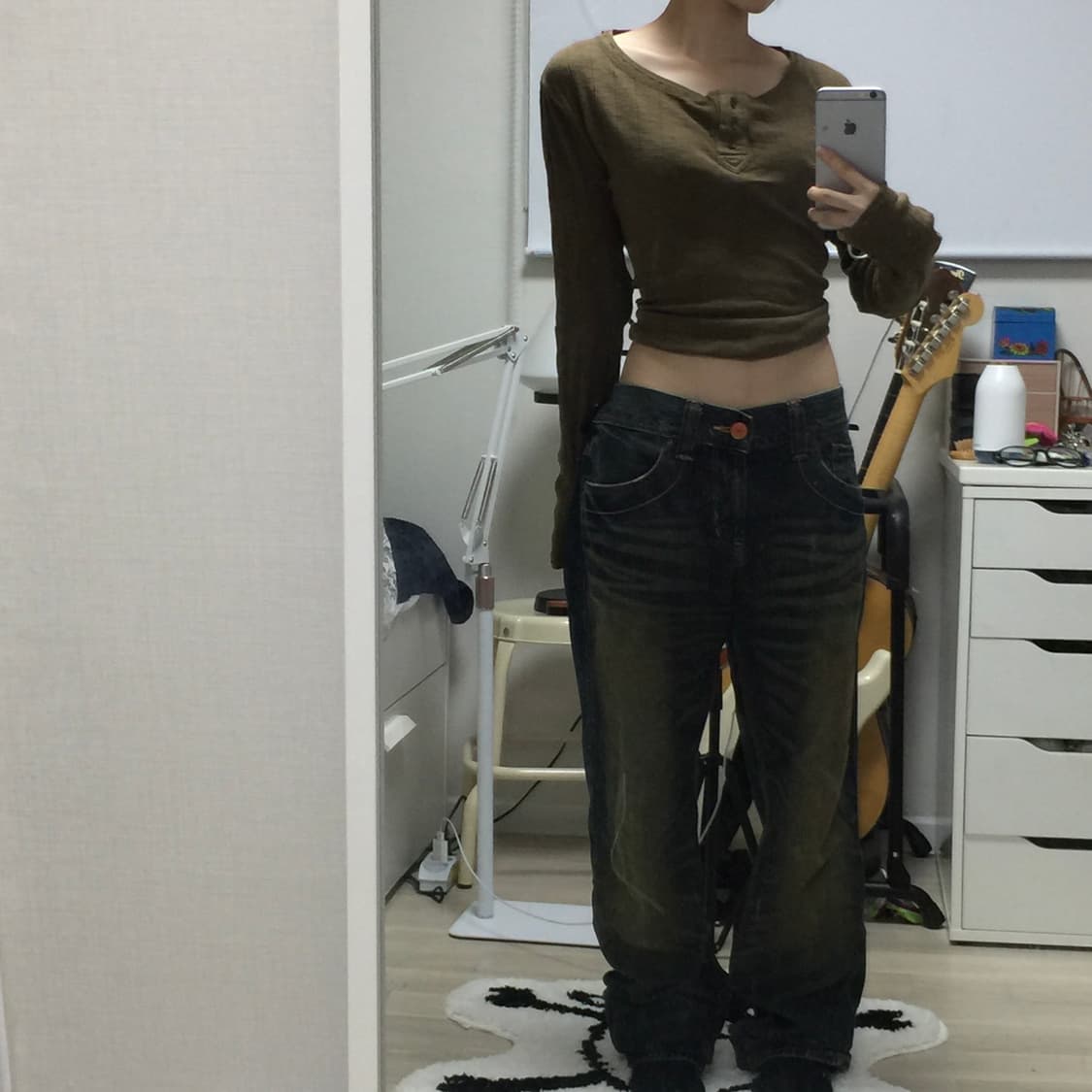 빈티지 슬리브니트 상품이미지7