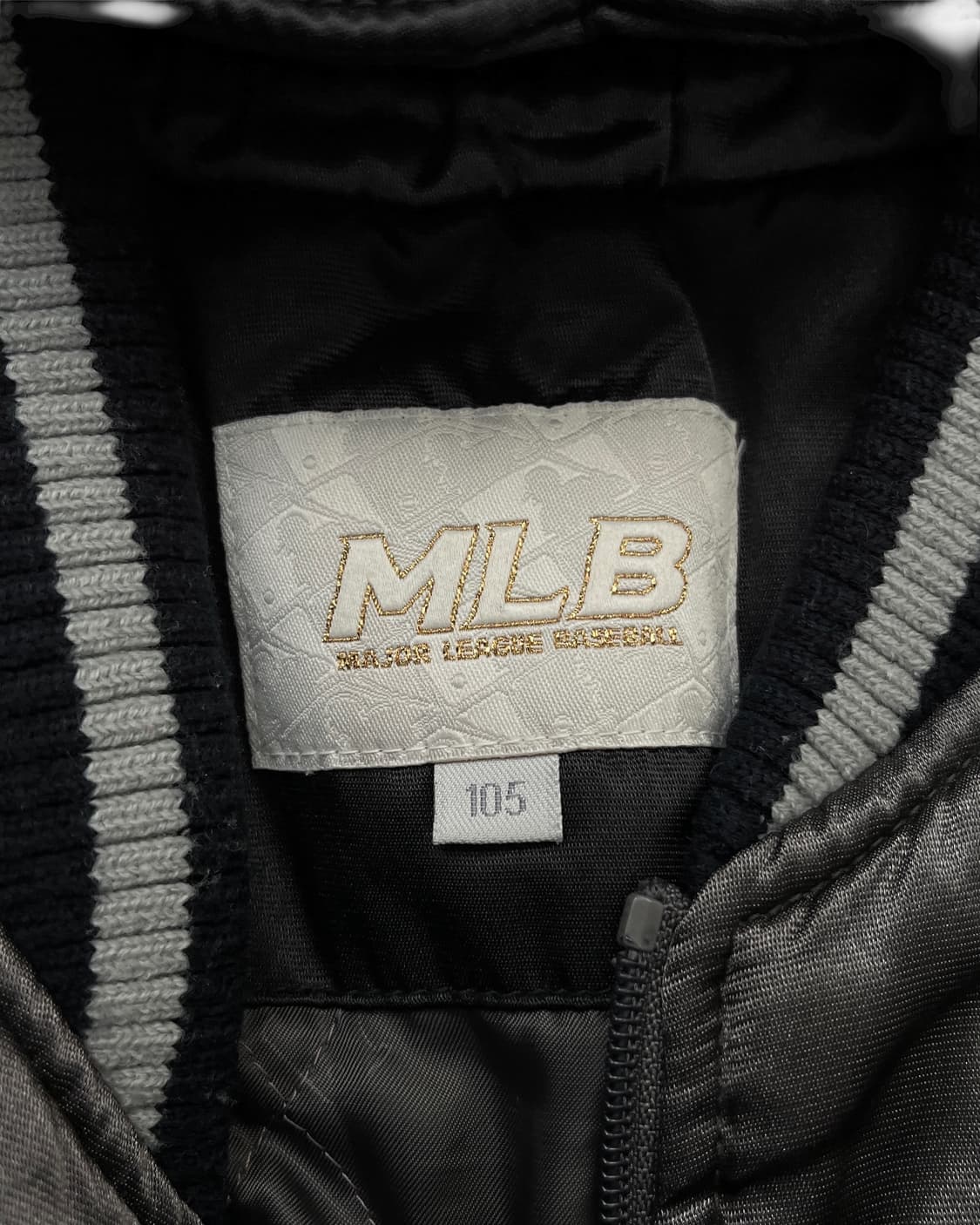 MLB 00s 시카고 화이트삭스 퀼팅 점퍼 블랙 상품이미지10