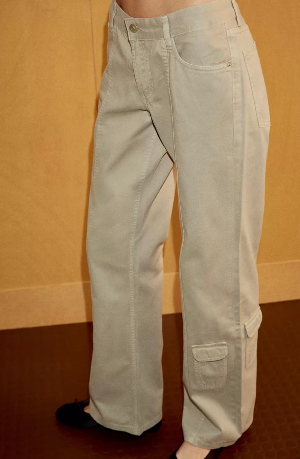 자라 스티치 카고 팬츠 상품이미지2