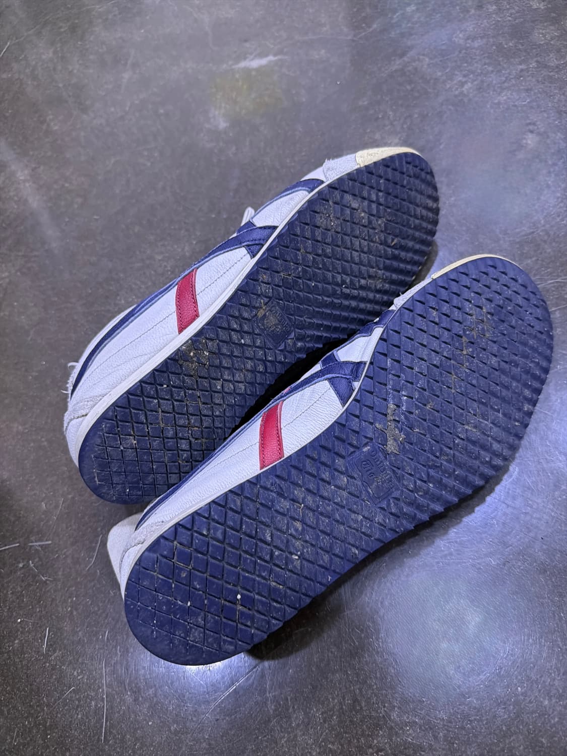 오니츠카타이거 멕시코66 화이트 블루 레드 260 상품이미지8