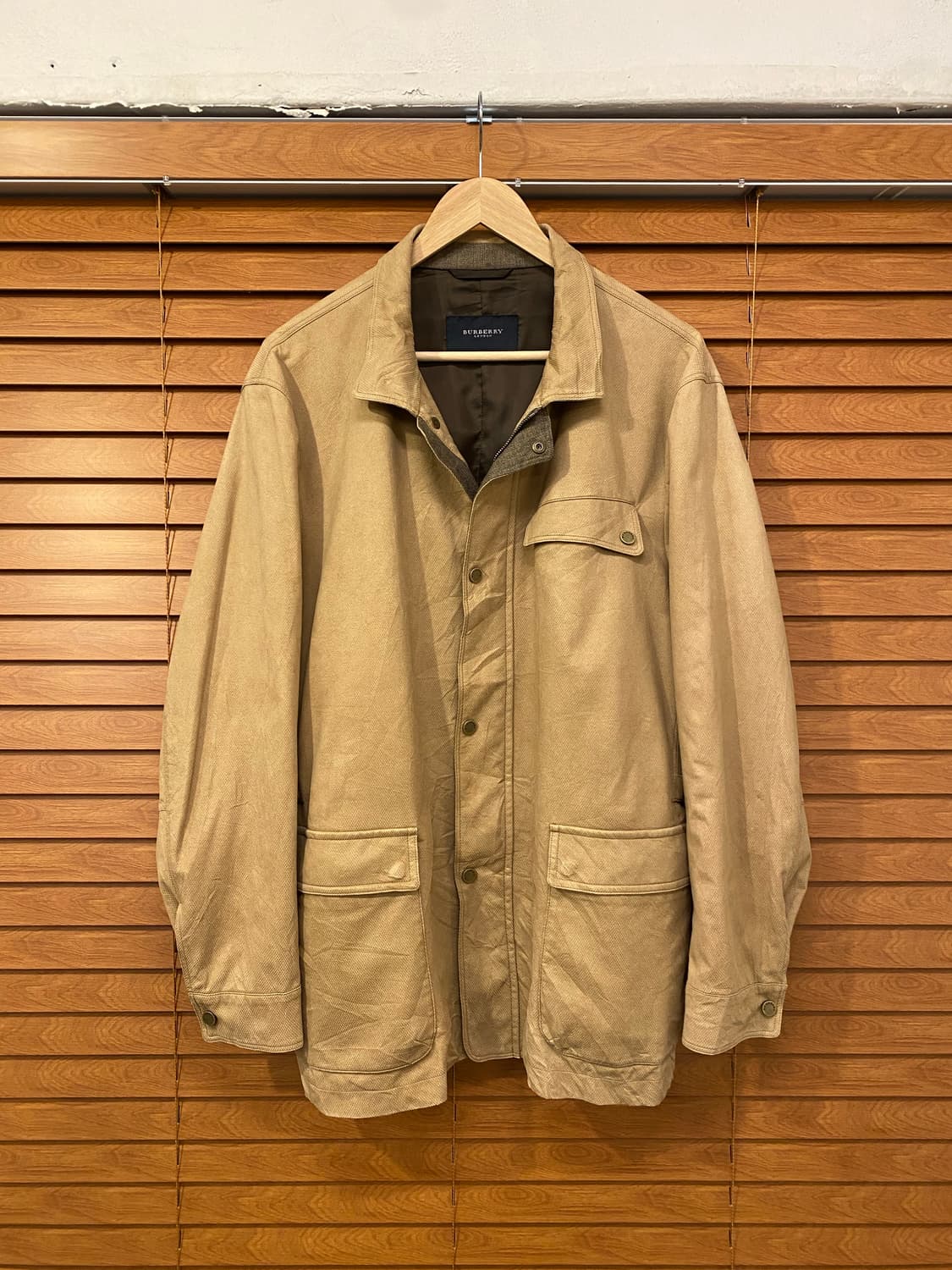 버버리 가죽 헌팅 자켓 상품이미지2