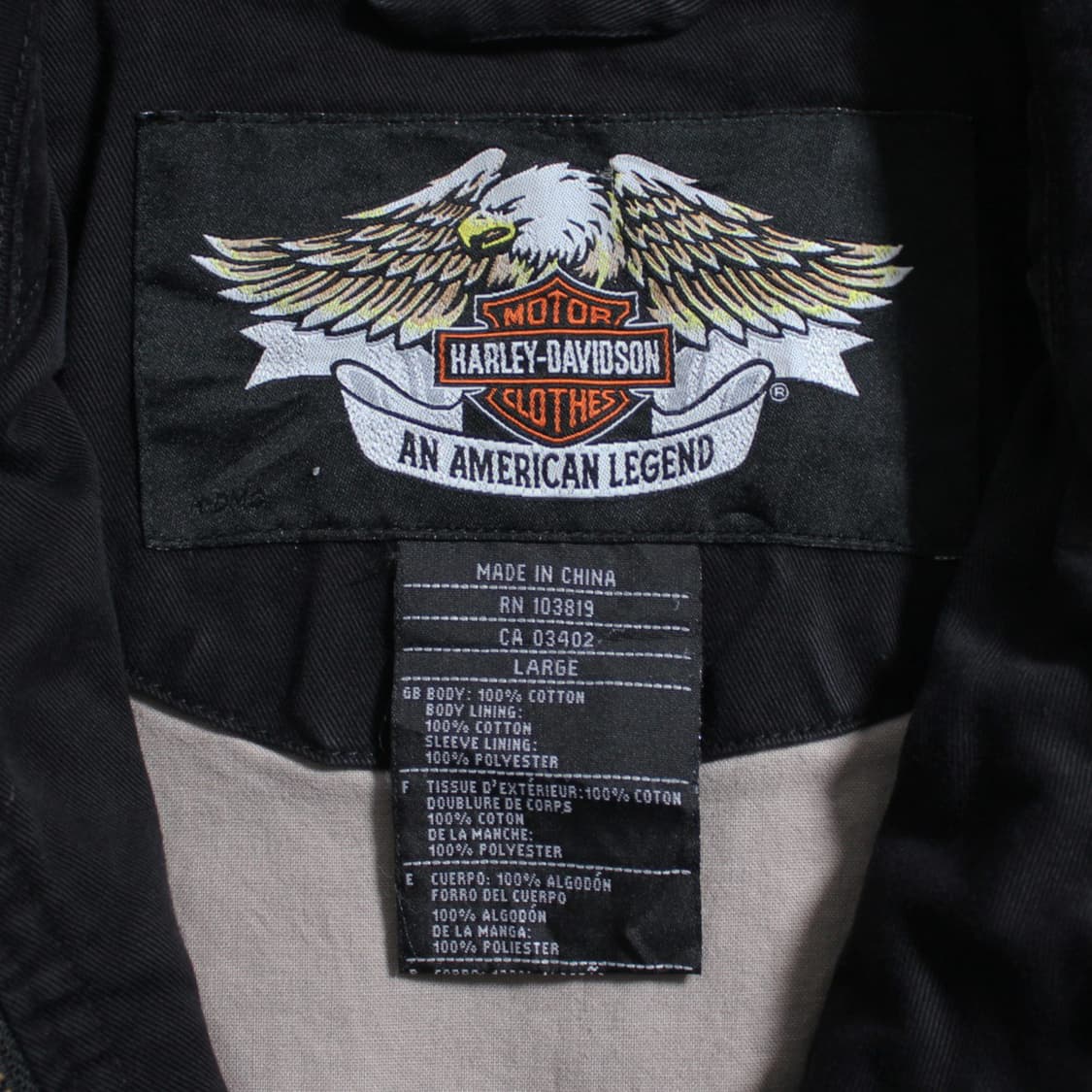 Harley-Davidson 할리 데이비슨 코튼 필드 자켓 상품이미지7