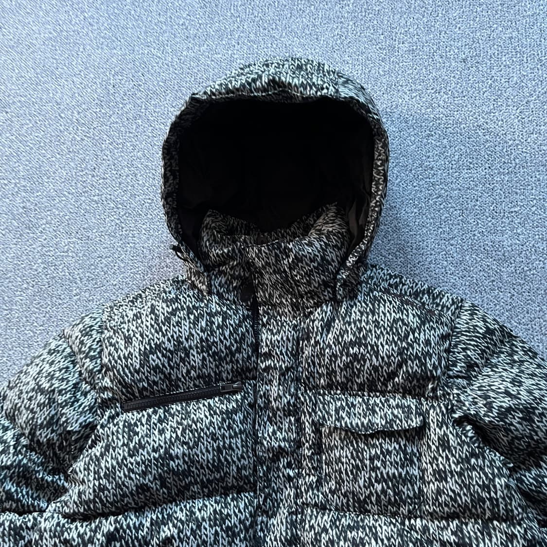 라푸마 유니크 패턴 구스다운 패딩 상품이미지2