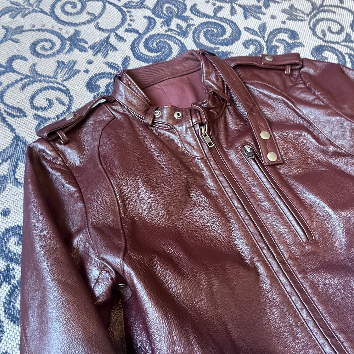 S SHIPS JET BLUE 레더 자켓/W2547 상품이미지3