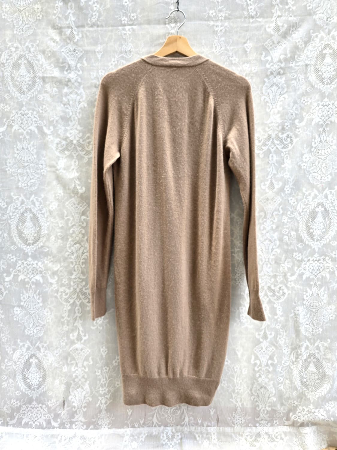 캐시미어 40% 울 60% 롱 가디건 상품이미지4