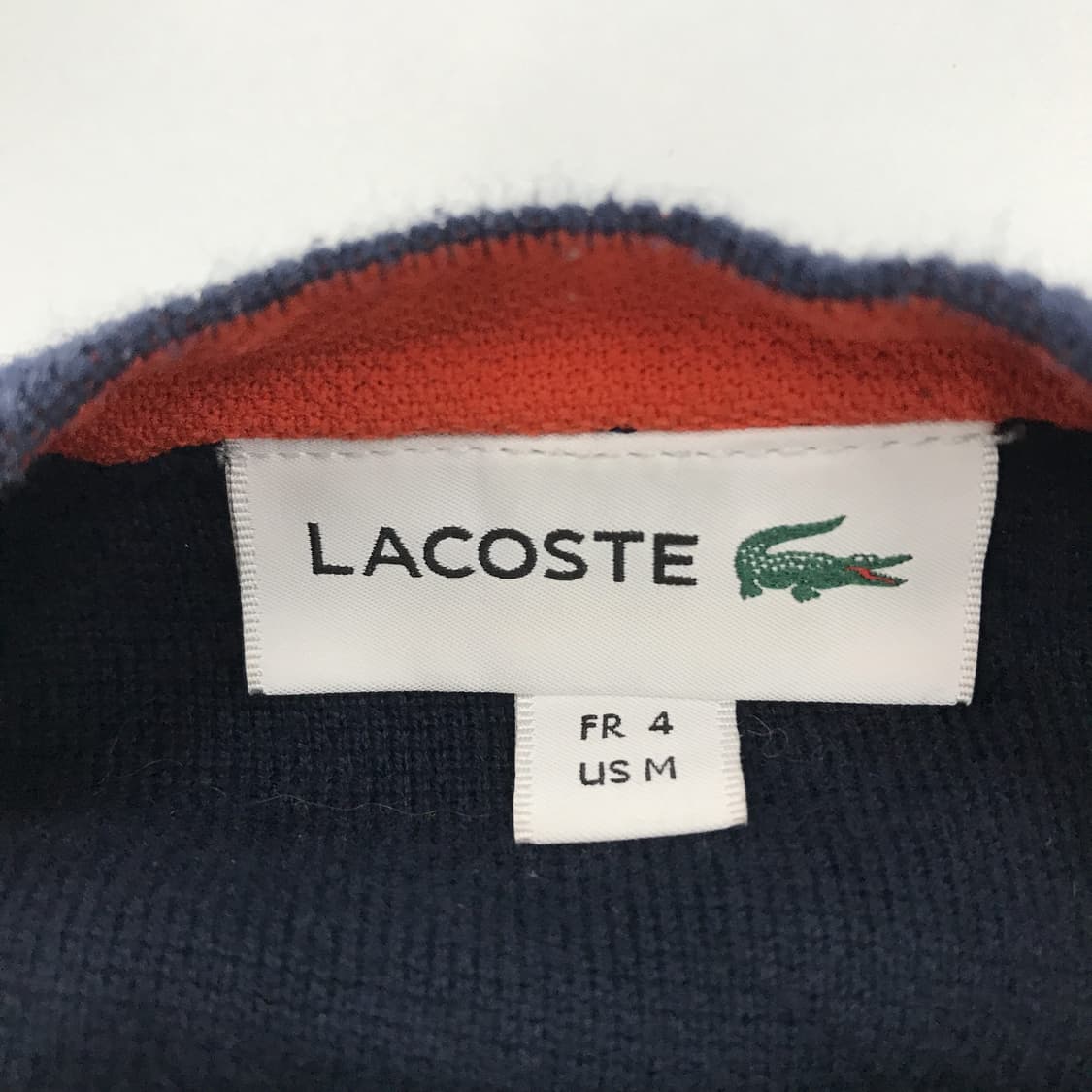 라코스테 네이비 코튼 니트 [100사이즈] 상품이미지4