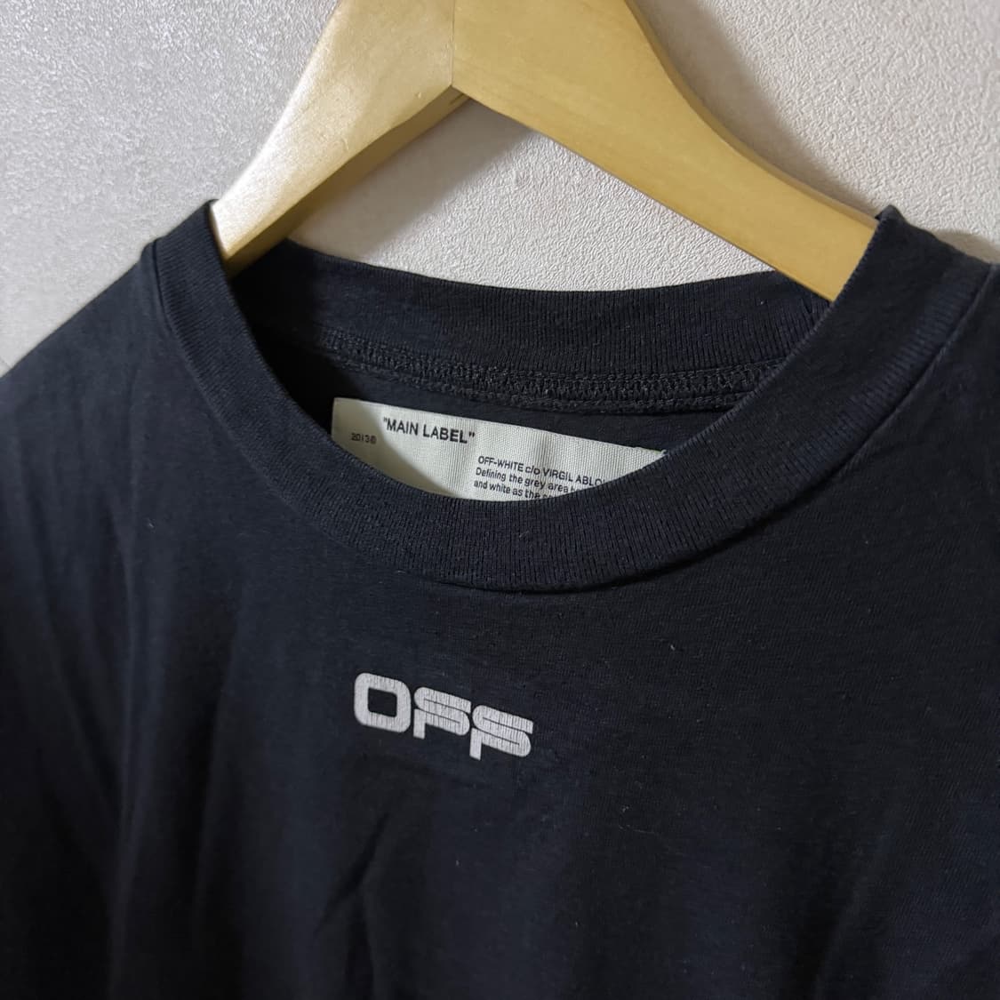 오프화이트 OMAA038S20185003 반팔티셔츠 S (100) 상품이미지2