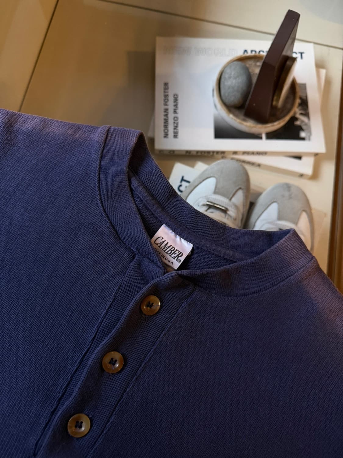 캠버 헨리넥 맨투맨 105 상품이미지7