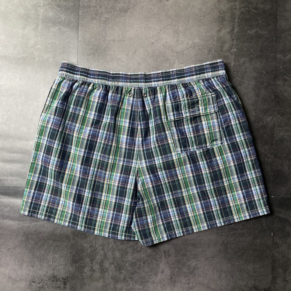 RALPH LAUREN 00s 랄프로렌 체크 스윔 하프팬츠 A01223 상품이미지6