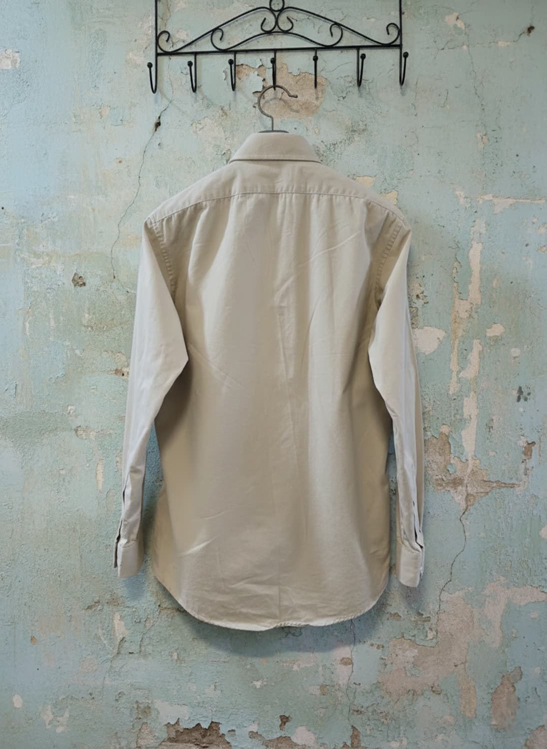 폴로 랄프로렌 커스텀 핏 셔츠 베이지 M/L 상품이미지2